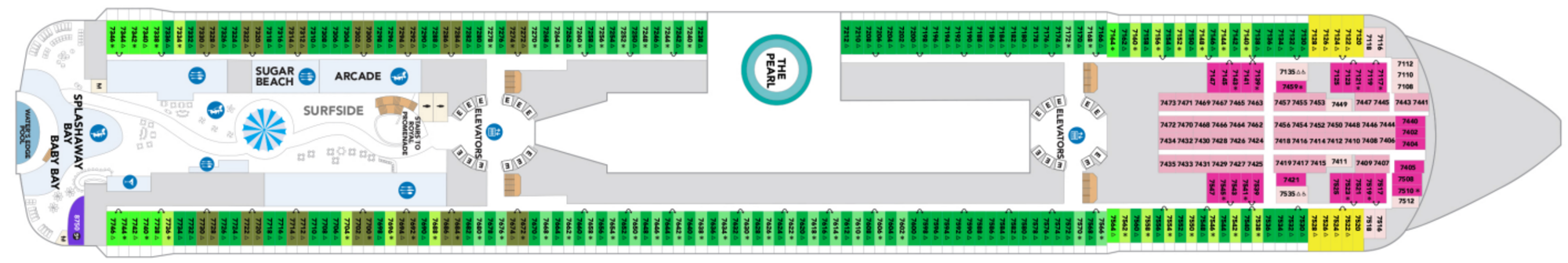 Deck 7 plan